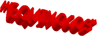 "EQUIVOCOS"
